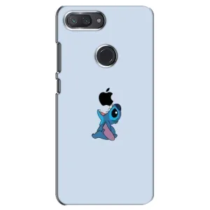 Чехол с принтом Стич на Xiaomi Mi 8 Lite (Stitch apple)