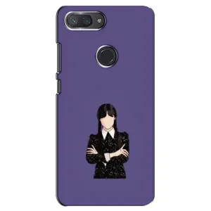Чохли Венсдей на Xiaomi Mi 8 Lite Уенсдей (AlphaPrint) (Венздей у чорному)
