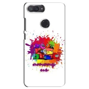 Чохли Амонг Ас для Xiaomi Mi 8 Lite (AlphaPrint) (Яскравий АмонгАс)