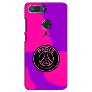 Чохли PSG для Xiaomi Mi 8 Lite (AlphaPrint) (яскравий ПСЖ)