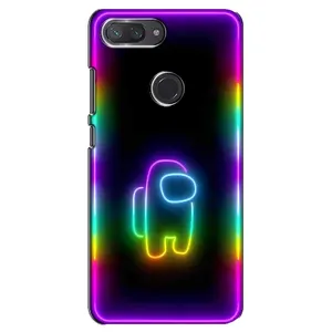 Чохли Амонг Ас для Xiaomi Mi 8 Lite (AlphaPrint) (Яскравий скін)