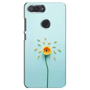 Чехлы с Цветами для Xiaomi Mi 8 Lite (VPrint) (Желтый цветок)