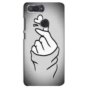 Чехол с принтом «Значок Love» для Xiaomi Mi 8 Lite