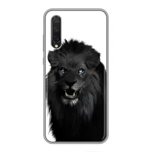 Чохли з картинкою животних Xiaomi Mi 9 Lite (Чорний ЛЕВ)