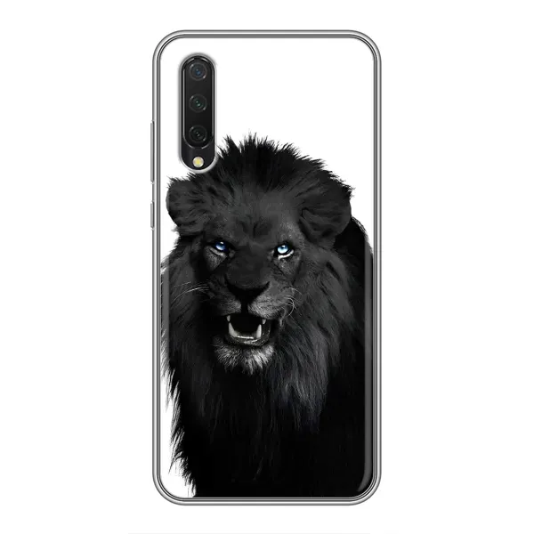 Чехол с принтом «Черный ЛЕВ» для Xiaomi Mi 9 Lite