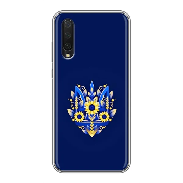Чехол с принтом «Цветочный Герб» для Xiaomi Mi 9 Lite
