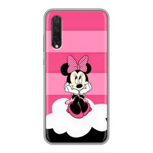 Эксклюзивный чехол для Xiaomi Mi 9 Lite (AlphaPrint - Мультяшные) (Девочка Maus)