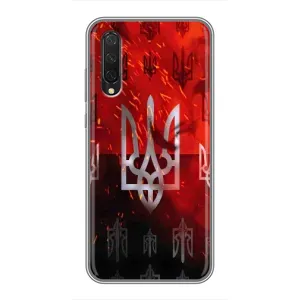 Украинские Чехлы для Xiaomi Mi 9 Lite с картинкой УПА (AlphaPrint) (ГЕРБ УПА)