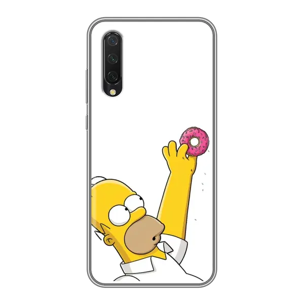 Чехол с принтом «Гомер с пончиком» для Xiaomi Mi 9 Lite