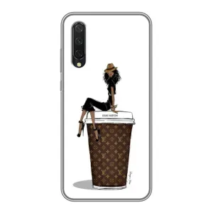 Чохли Луі Вітон для Xiaomi Mi 9 Lite (AlphaPrint - LOUIS VUITTON) (кава LOUIS VUITTON)