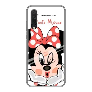Эксклюзивный чехол для Xiaomi Mi 9 Lite (AlphaPrint - Мультяшные) (Маус Минни)