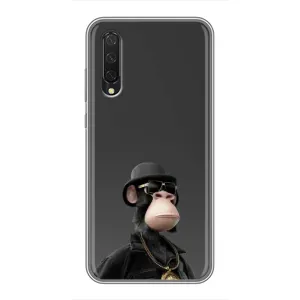 Чехлы с Обезьянами NFT для Xiaomi Mi 9 Lite (AlphaPrint) (Обезьяна NFT)
