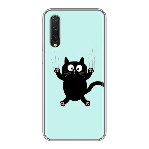 Чохол з принтом «Падаючий кіт» для Xiaomi Mi 9 Lite