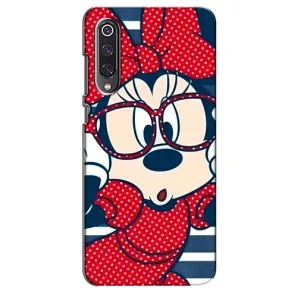 Эксклюзивный чехол для Xiaomi Mi 9 SE (AlphaPrint - Мультяшные) (Маус в очках)