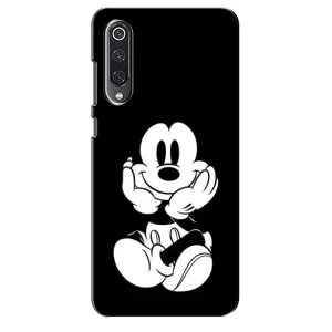 Эксклюзивный чехол для Xiaomi Mi 9 SE (AlphaPrint - Мультяшные) (Микки на черном)