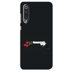 Чехлы (ART) Цветы на Xiaomi Mi 9 SE (VPrint) (Неожиданные цветы)