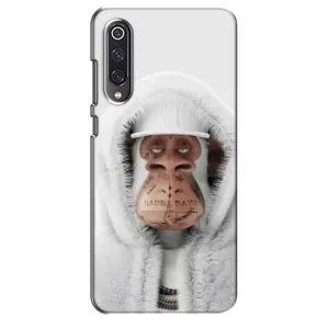 Чехлы с Обезьянами NFT для Xiaomi Mi 9 SE (AlphaPrint) (обезьяна NFT в тату)