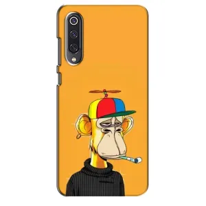 Чехлы с Обезьянами NFT для Xiaomi Mi 9 SE (AlphaPrint) (Скучающая Обезьяна NFT)