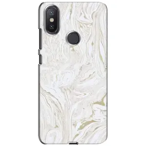 Мраморний чехол на Xiaomi Mi A2 Lite (VPrint) (Білий мрамор)