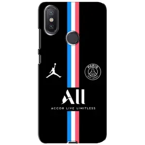 Чехлы PSG для Xiaomi Mi A2 Lite (AlphaPrint) (футболка ПСЖ)