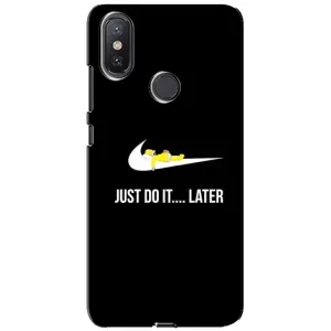 Чехол с Симпсонами для Xiaomi Mi A2 Lite (VPrint) (Гомер Later)