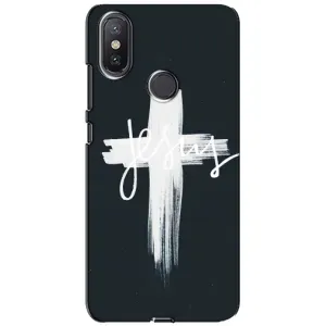 Чехол для Xiaomi Mi A2 Lite (AlphaPrint) - (Христианские) (Иисус)
