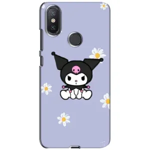 Чохол з кроликом Куромі на Xiaomi Mi A2 Lite (Куромі в квітах)