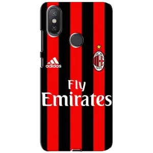 Чехлы для Xiaomi Mi A2 Lite (VPrint) - Футбольные клубы (Milan)