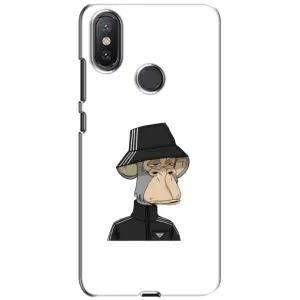 Чехлы с Обезьянами NFT для Xiaomi Mi A2 Lite (AlphaPrint) (обезьяна NFT Adidas)