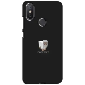 Чохол Майнкрафт на Xiaomi Mi A2 Lite (AlphaPrint) Minecraft (Овечка Майнкрафт)