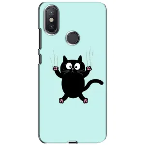 Чохол з принтом для Xiaomi Mi A2 Lite (AlphaPrint) Модні коти
