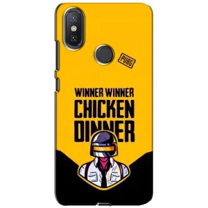 Чеjхол PUBG для Сяомі Мі А2 Лайт (AlphaPrint) (Pubg шолом)