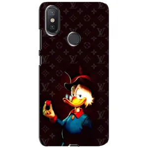 Чехли для Xiaomi Mi A2 Lite - Скрудж МакДак Louis Vuitton (PREMIUMPrint) (Скрудж з ботліантом)
