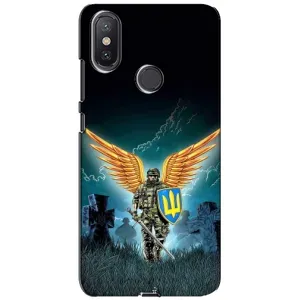 Чехлы с картинкой ЗСУ для Xiaomi Mi A2 Lite (AlphaPrint) (Солдат ЗСУ)