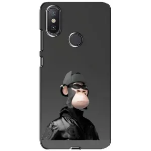 Чехлы с Обезьянами NFT для Xiaomi Mi A2 Lite (AlphaPrint) (стильная обезьяна NFT)
