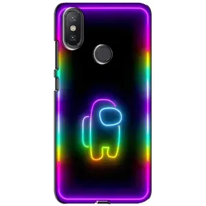 Чохли Амонг Ас для Xiaomi Mi A2 Lite (AlphaPrint) (Яскравий скін)