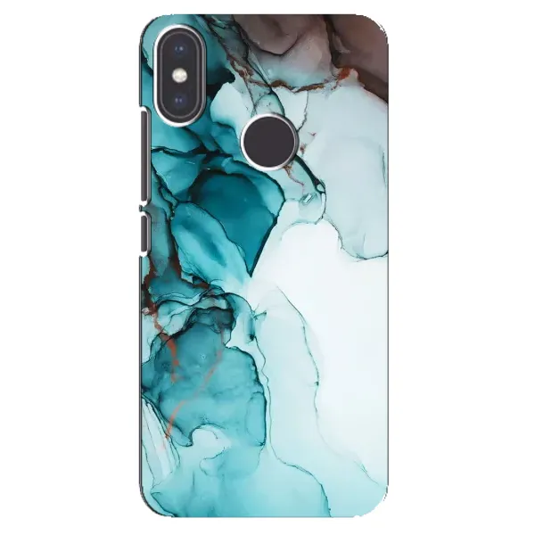 Чехол с принтом «Бирюзовый мрамор» для Xiaomi Mi A2