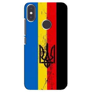 Украинские Чехлы для Xiaomi Mi A2 с картинкой УПА (AlphaPrint) (Прапор УПА)