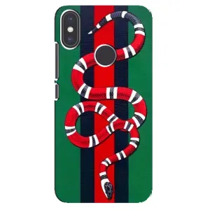 Чехлы ГУЧЧИ для Ксиаоми Ми Эй 2 (AlphaPrint) (Gucci змия)