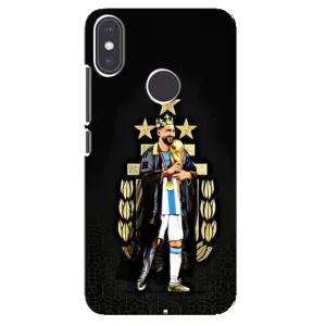 Чохли для Xiaomi Mi A2 (Leo чемпіон) (AlphaPrint) (Мессі Король)