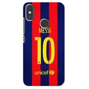 Чохли Мессі для Xiaomi Mi A2 (AlphaPrint) (Messi Barca 10)