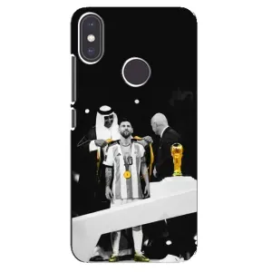 Чохли для Xiaomi Mi A2 (Leo чемпіон) (AlphaPrint) (Мессі коронований)