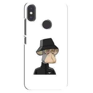 Чехлы с Обезьянами NFT для Xiaomi Mi A2 (AlphaPrint) (обезьяна NFT Adidas)