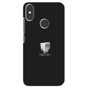 Чохол Майнкрафт на Xiaomi Mi A2 (AlphaPrint) Minecraft (Овечка Майнкрафт)