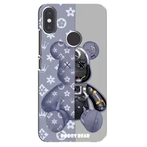 Крутые Чехлы Луи Виттон для Xiaomi Mi A2 (AlphaPrint) (Робот Мишка)