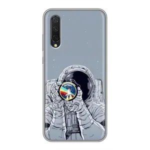 Чехол NASA для Xiaomi Mi A3 (AlphaPrint) (Космонавт фото)