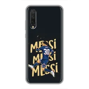 Чохли для Xiaomi Mi A3 (Leo чемпіон) (AlphaPrint) (Messi ПСЖ)