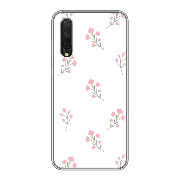 Чехол с принтом «Розовые цветы» для Xiaomi Mi A3