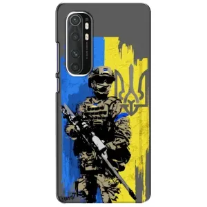 Чехлы с картинкой ЗСУ для Xiaomi Mi Note 10 Lite (AlphaPrint) (АРТ солдат)