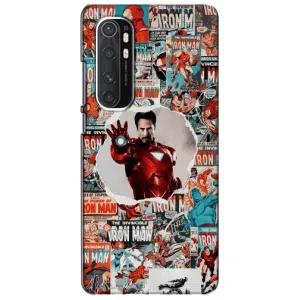 Чохол з принтом «Айронмен» для Xiaomi Mi Note 10 Lite